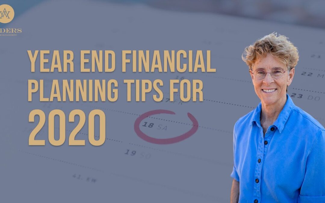 2020 Year End Financial Planning